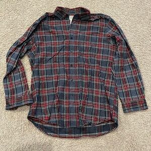 L.L. Bean Men's Scotch Plaid Flannel Shirt